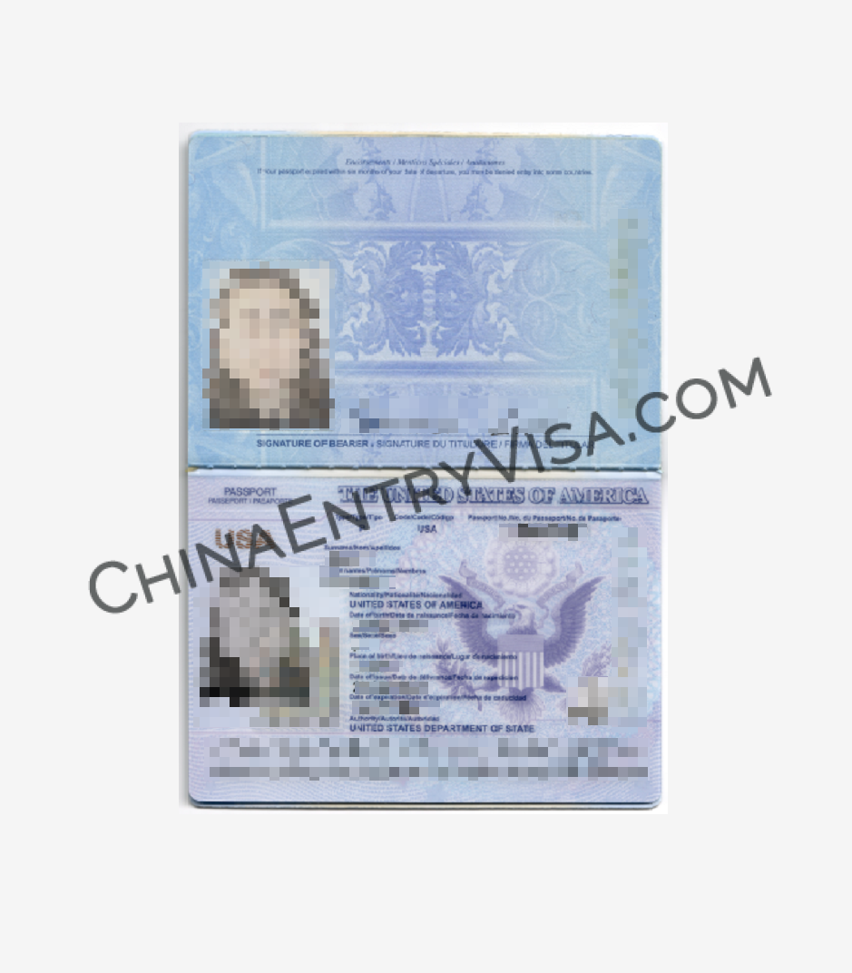 新版美国护照样本【2021】